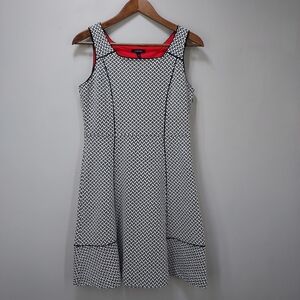 Lands' End Stretch Knit A-Line Dress